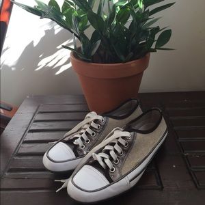 Donald Pliner /leather&canvas /Made in Italy /New
